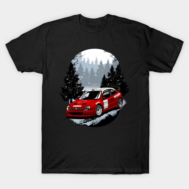 Xsara WRC 2001 T-Shirt by pujartwork